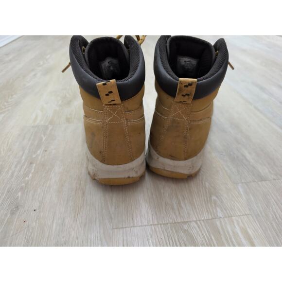 Used Manoa Leather Mens Size 12 Boots Water Resistant Wheat Tan 454350-700 main image 6